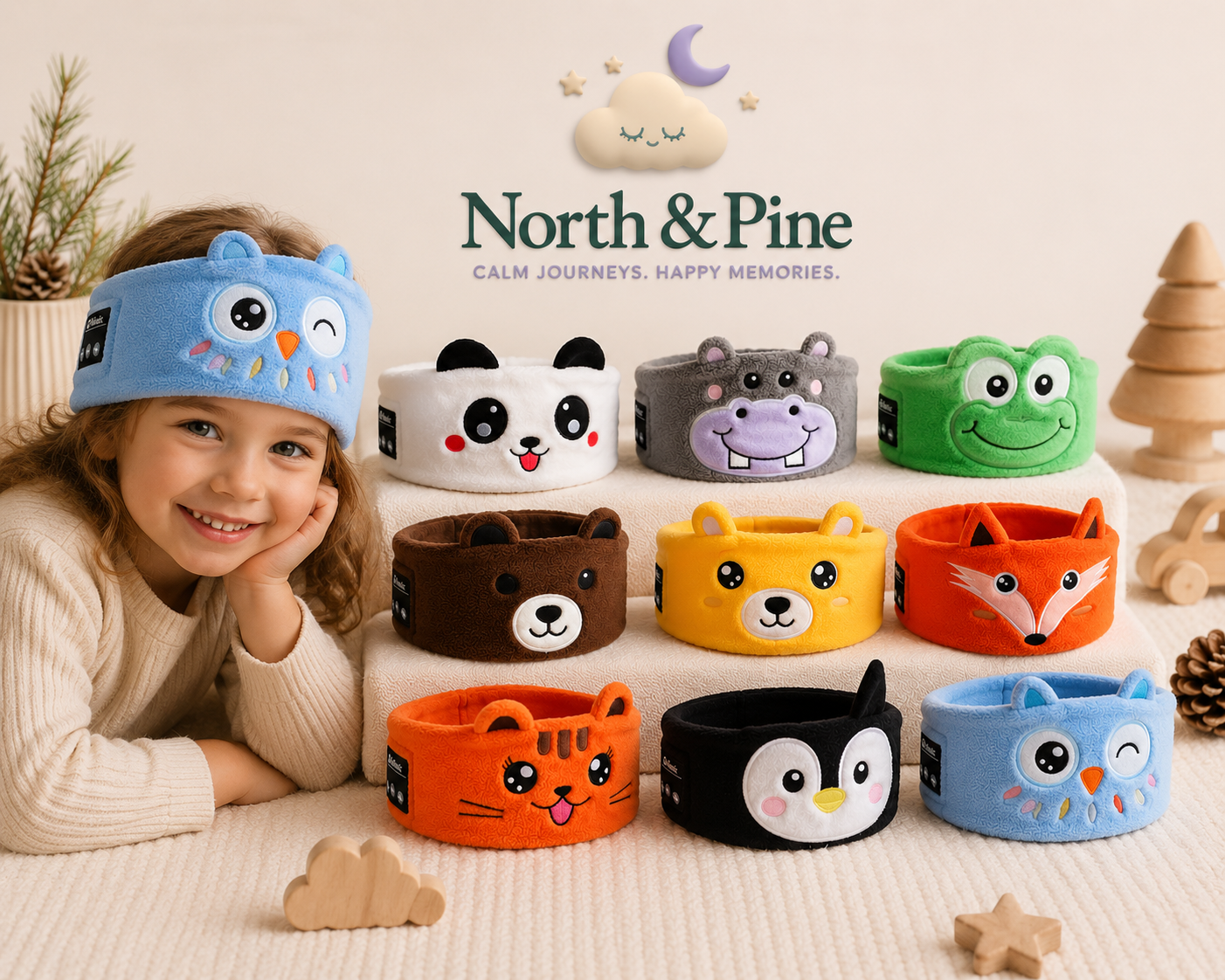 North & Pine™ Schlafstirnband