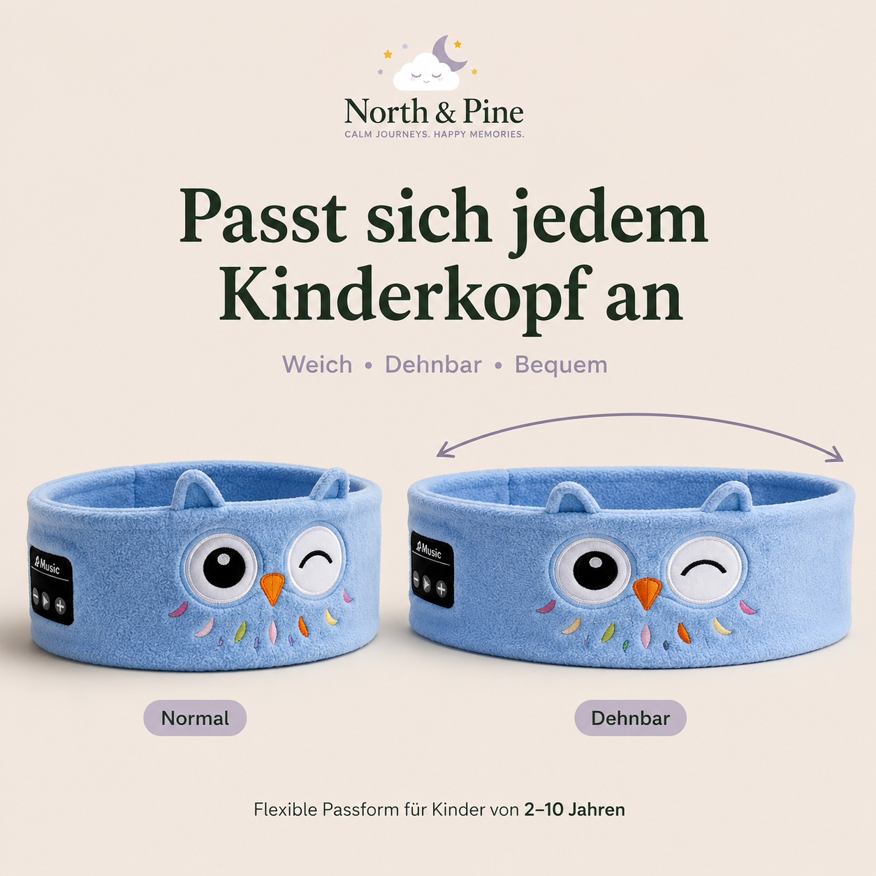 North & Pine™ Schlafstirnband